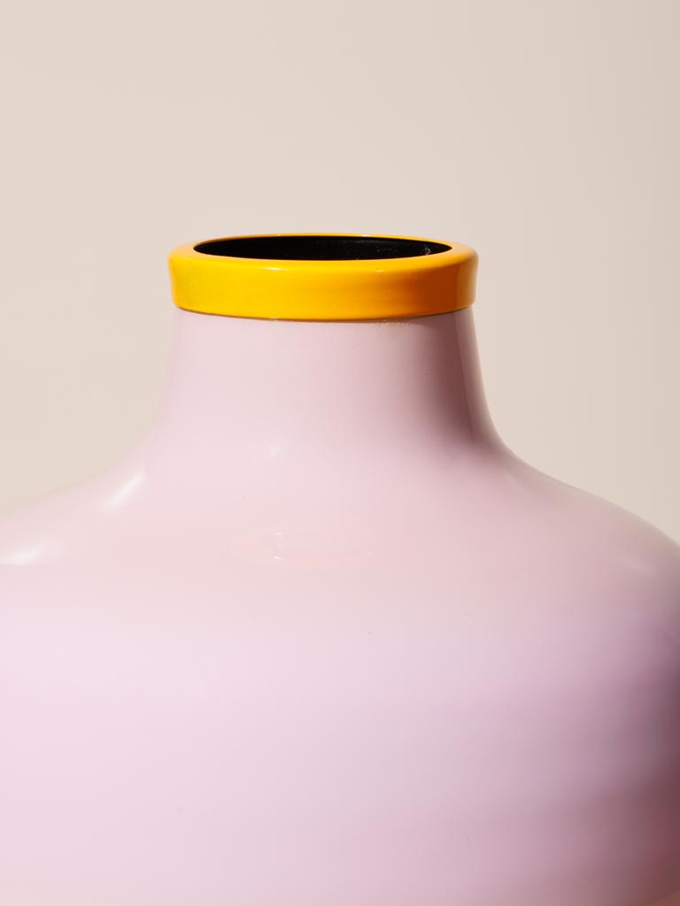 Vase tie and dye pastel moyen - 3