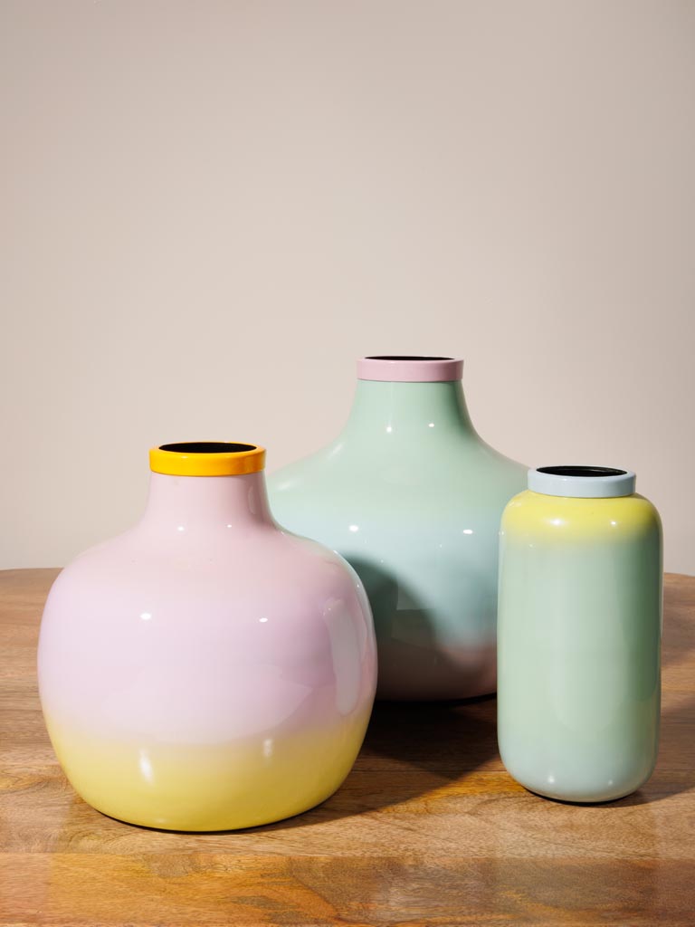 Pastel vase tie and dye - 4