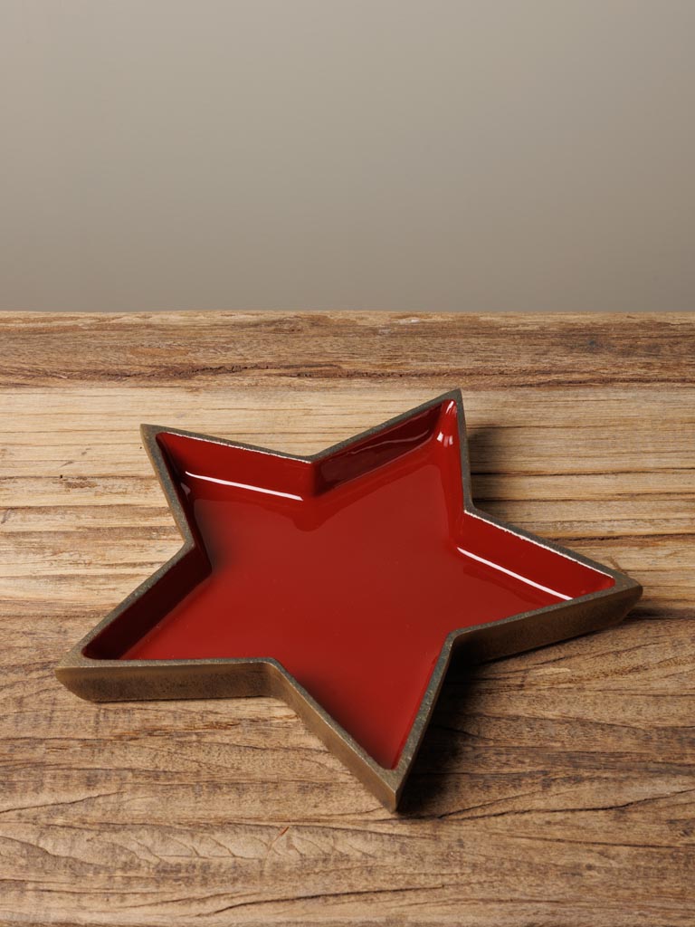 Plateau étoile rouge - 1