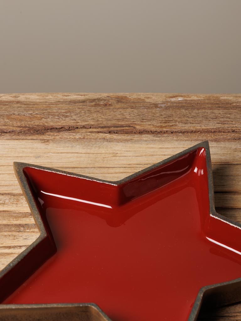 Plateau étoile rouge - 3