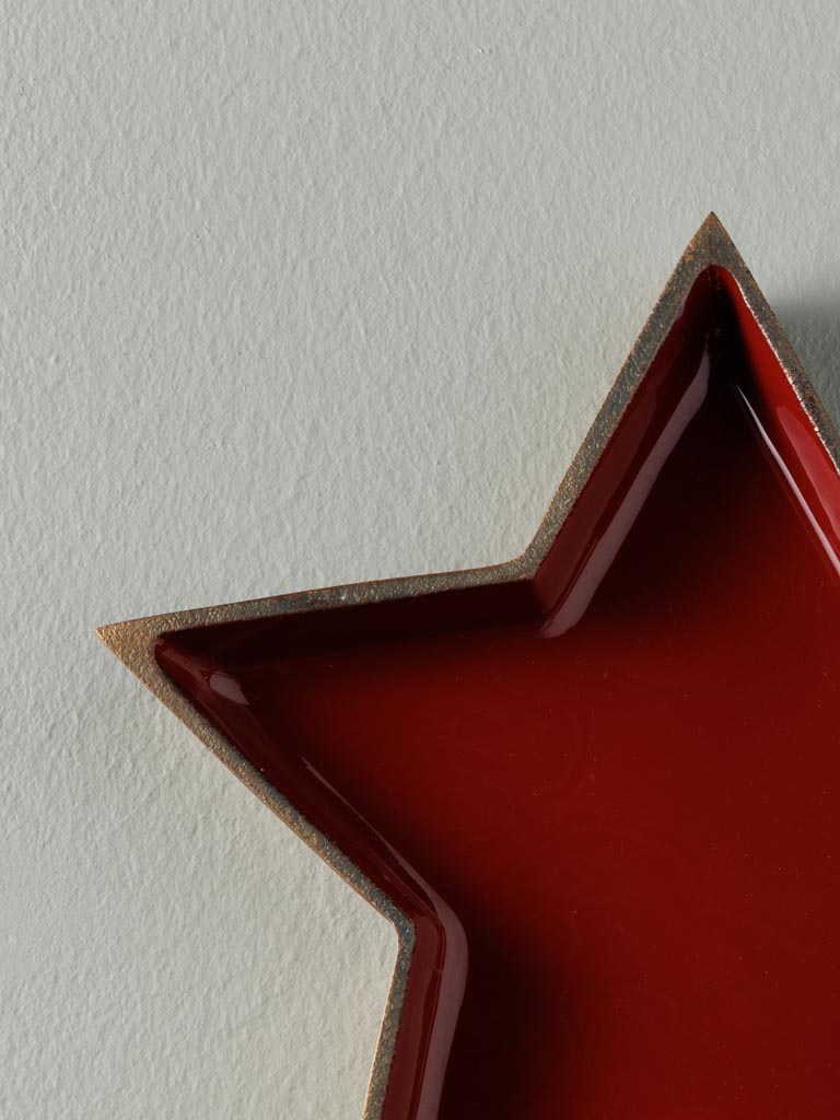 Plateau étoile rouge - 4