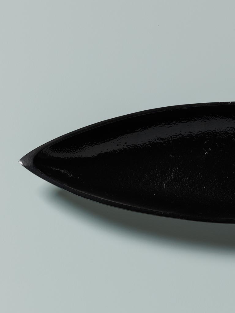 Long plateau poisson noir - 4