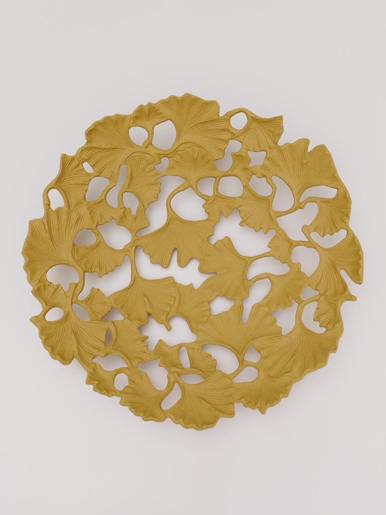 Yellow Gingko leaf tray - 3