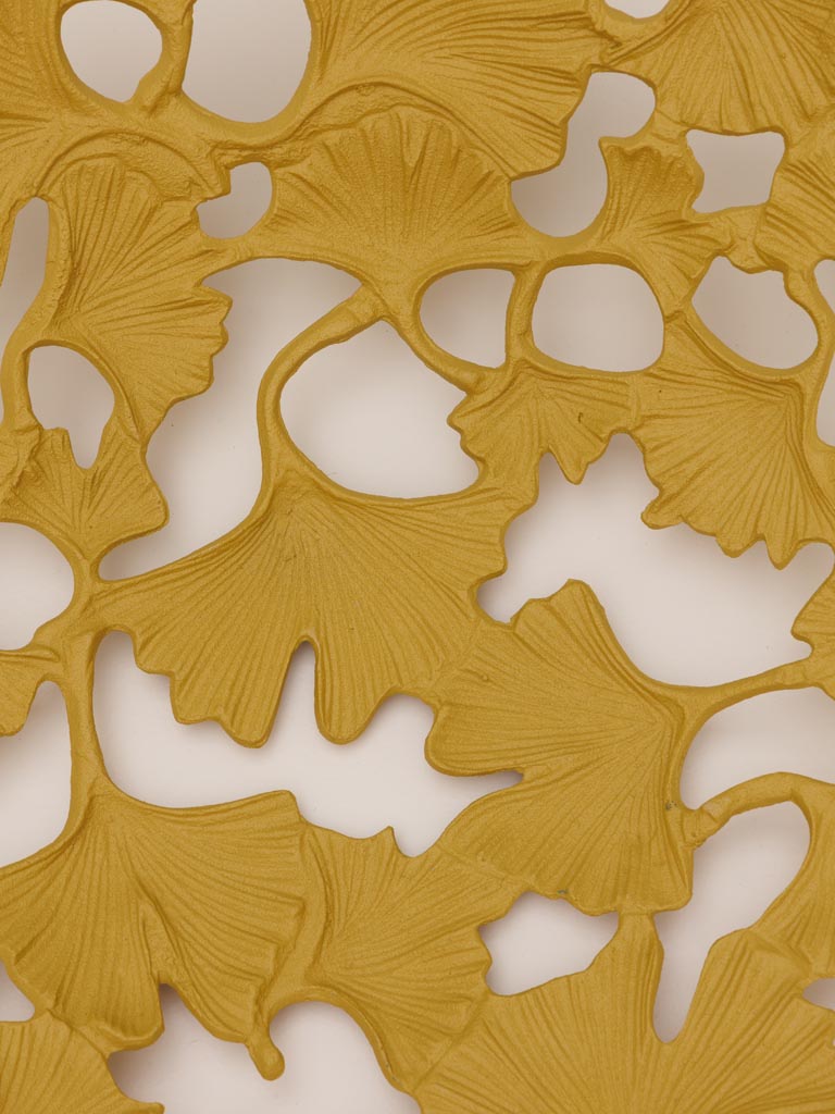 Yellow Ginkgo leaf tray - 4