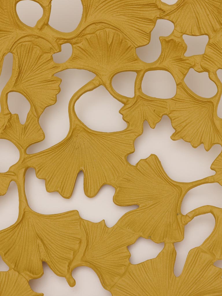 Yellow Gingko leaf tray - 4