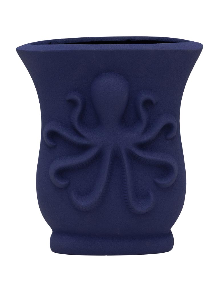 Vase bleu Octopus - 2