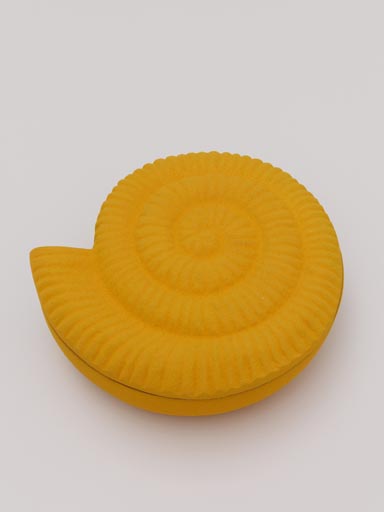 Yellow shell box