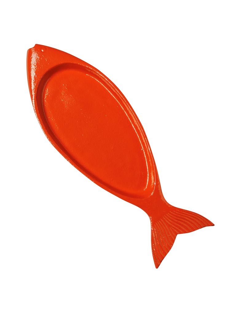 Orange fish dish - 2