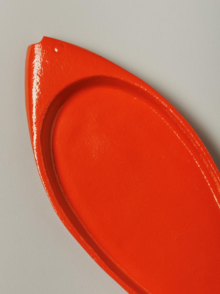 Orange fish dish - 3