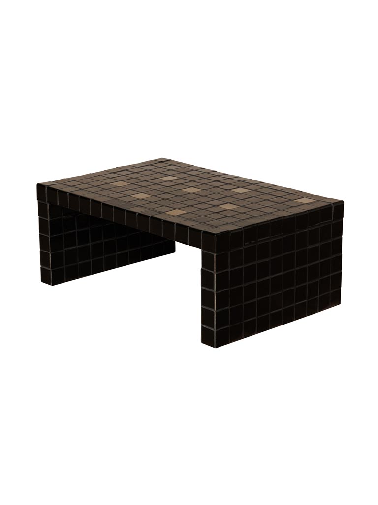 Black & gold coffee table Alpha - 2