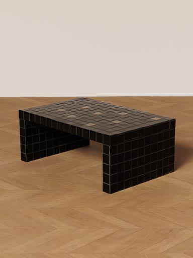 Black & gold coffee table Alpha