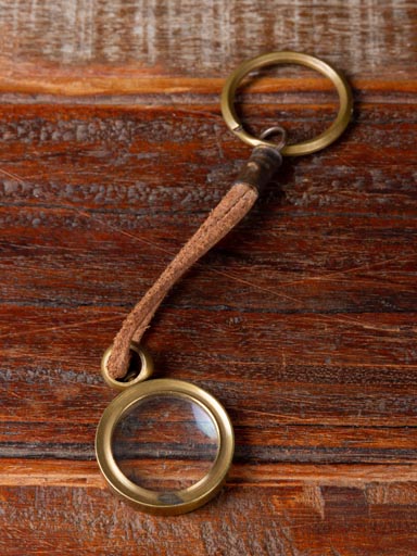 Porte clé mini loupe