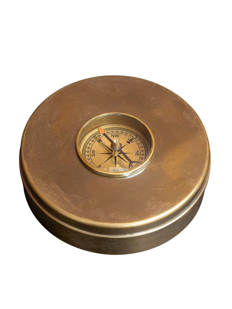 Box with mini compass lid - 2