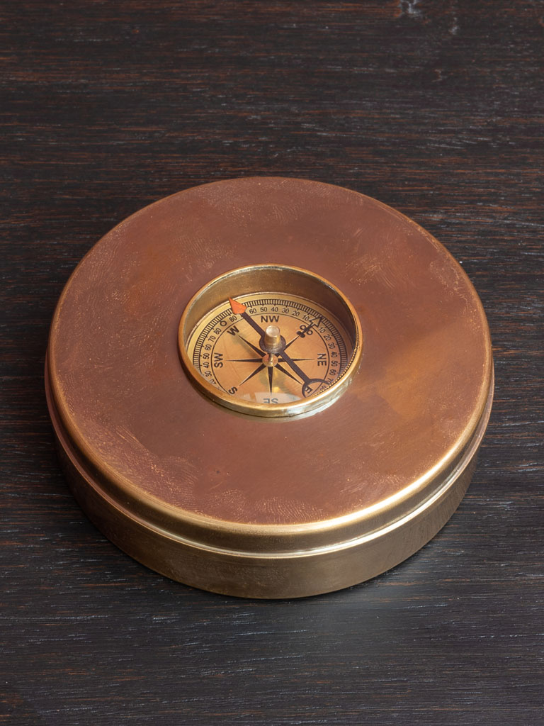 Box with mini compass lid - 1