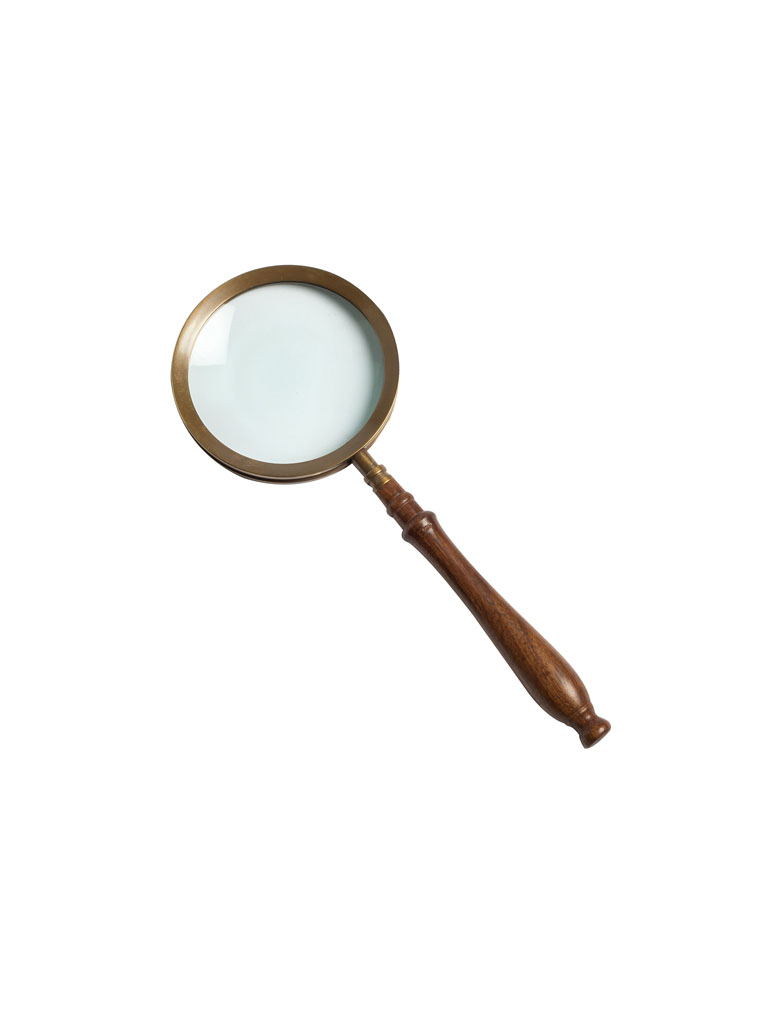 Magnifier with wooden handle - 2