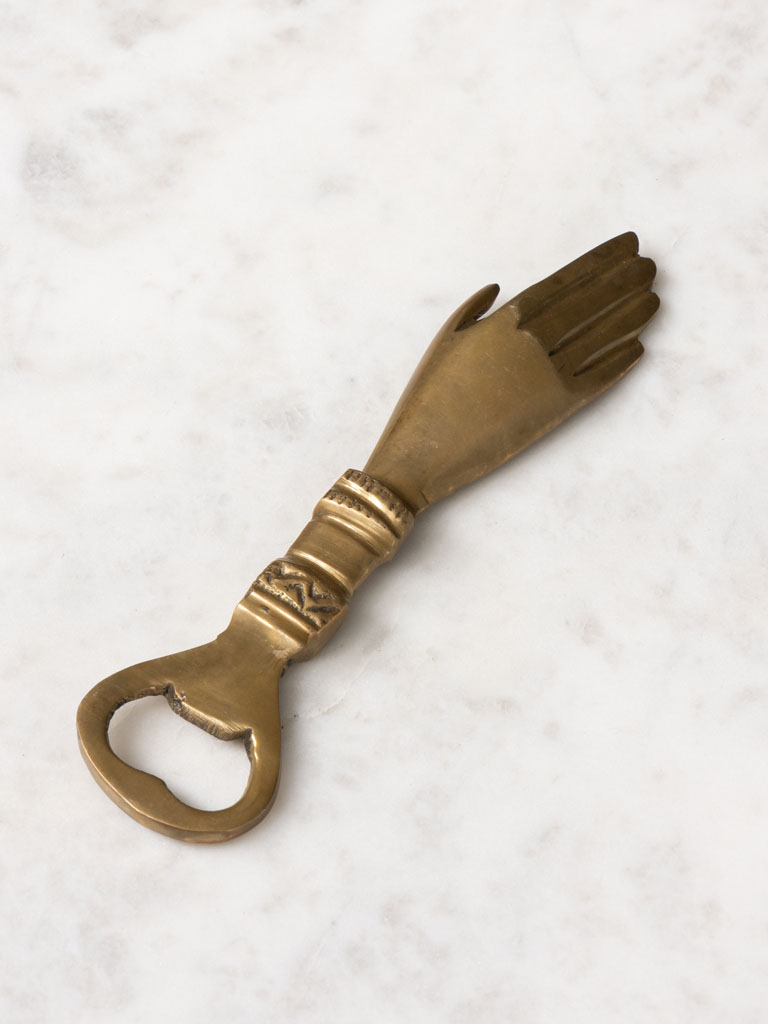 Ex-voto hand bottle opener - 1