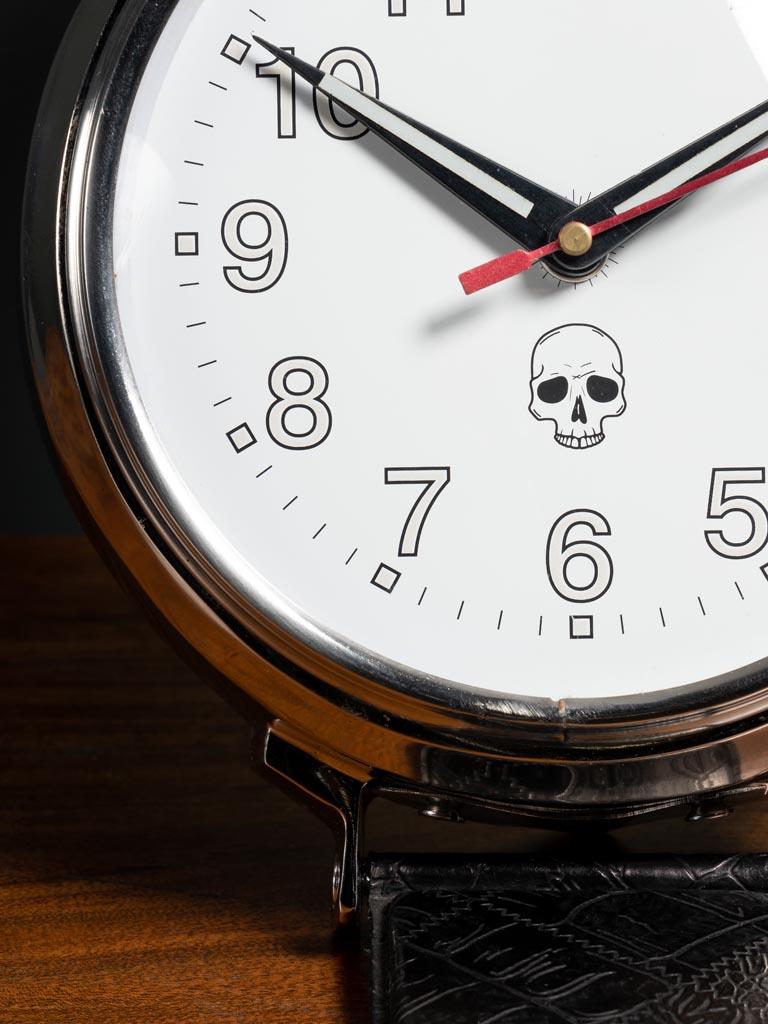 Table clock Skull watch style - 4