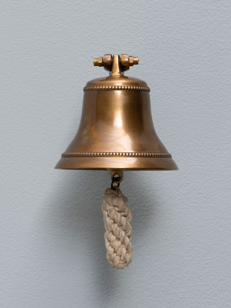 Wall brass bell moussaillon - 1