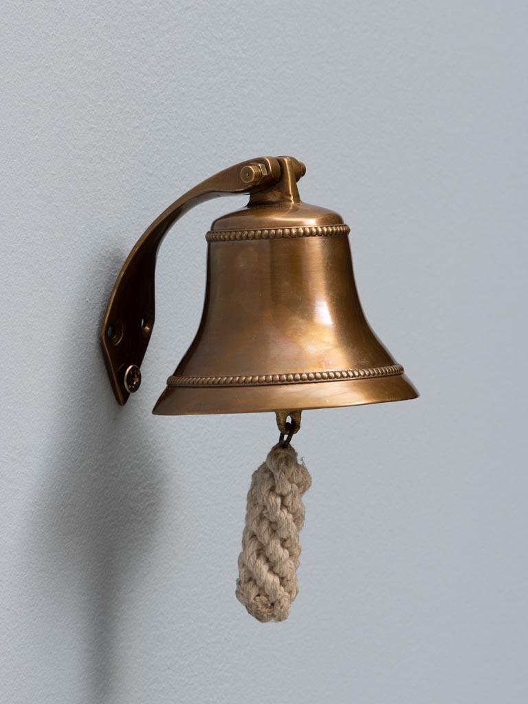 Wall brass bell moussaillon - 3