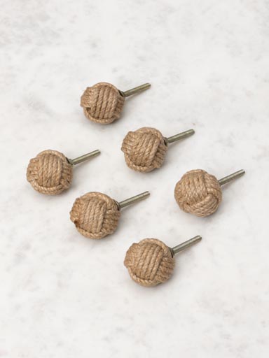 S/6 small Monkey fist knobs