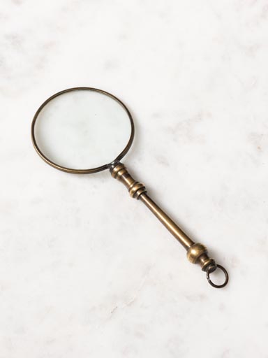 Small magnifier with nice brass handle