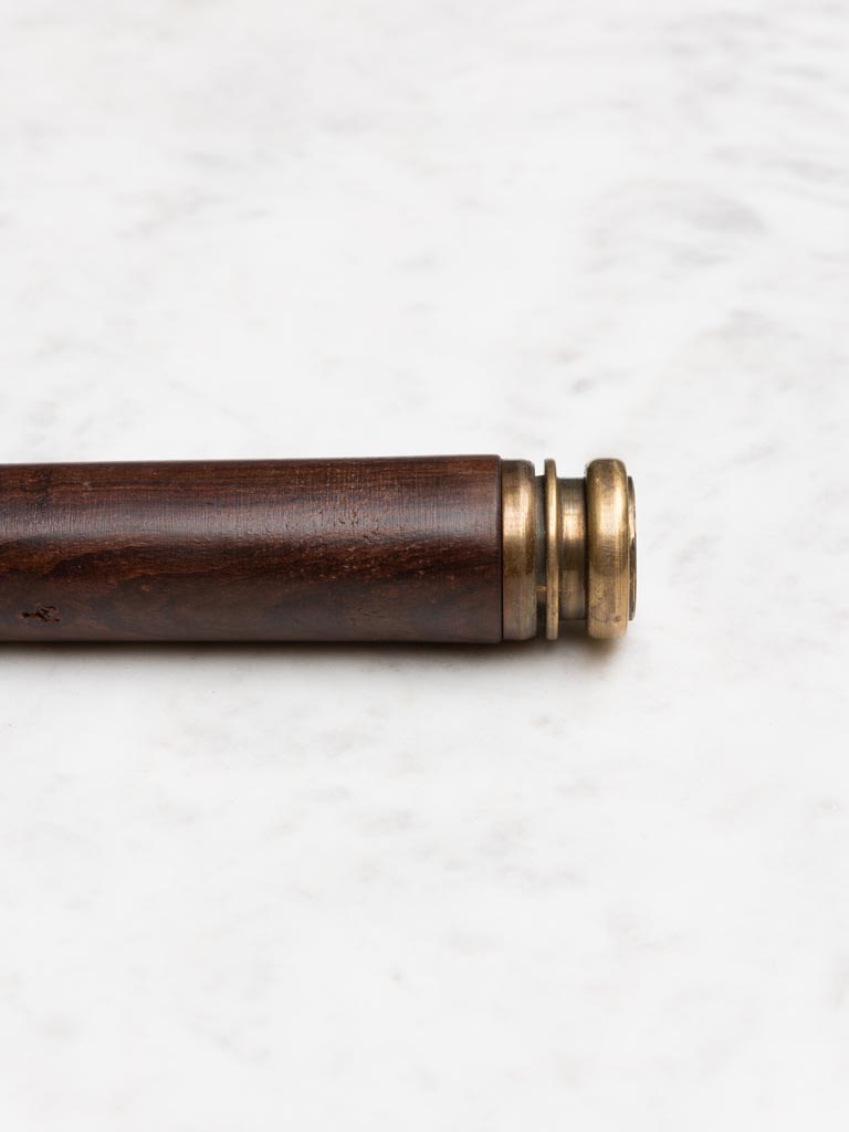 Magnifier with dark wooden handle - 4