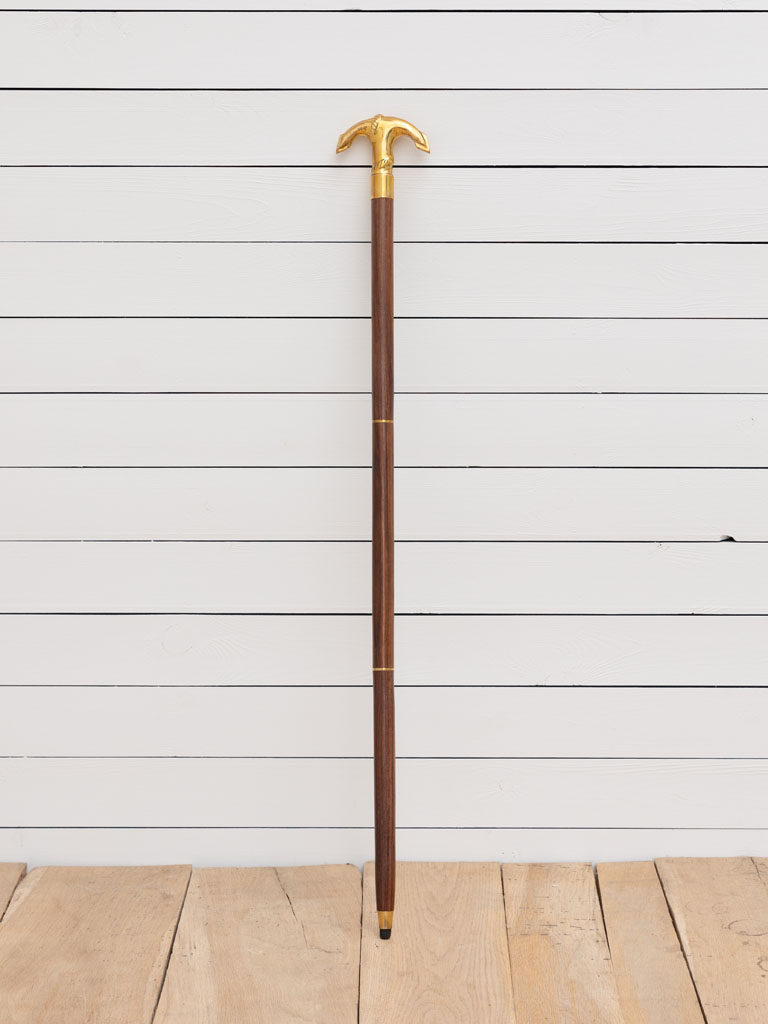 Wooden walking stick Anchor - 1