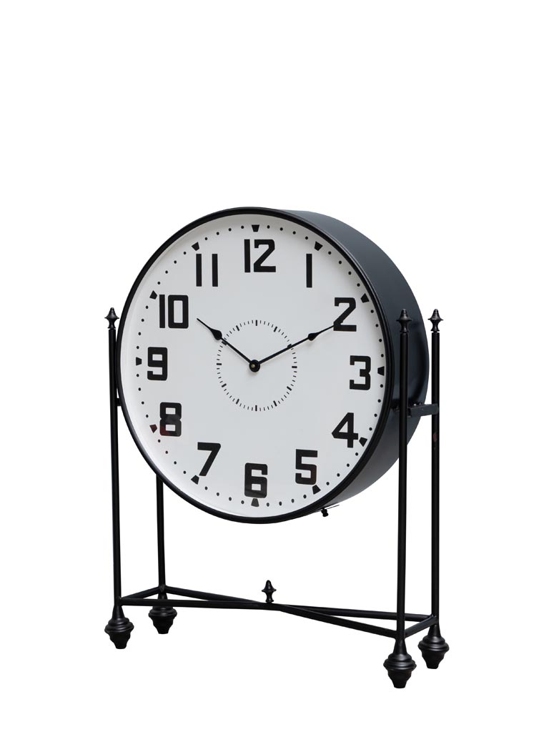 Double side standing clock Manchester - 2