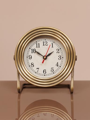 Horloge à poser ronde