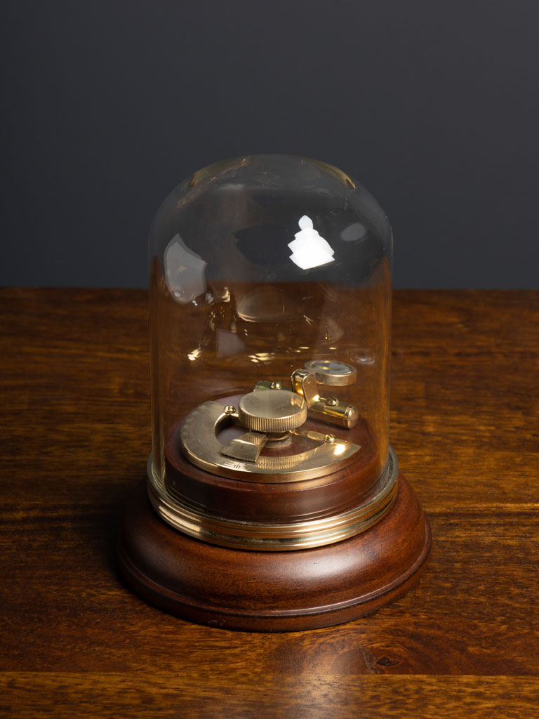 Glass dome with measure instrument - 1