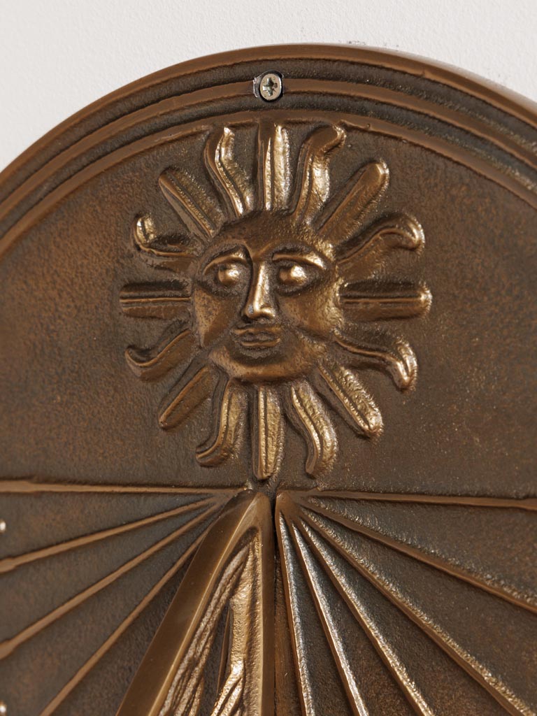 Golden sundial - 2