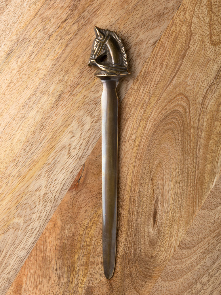 Letter opener with horse head - 1