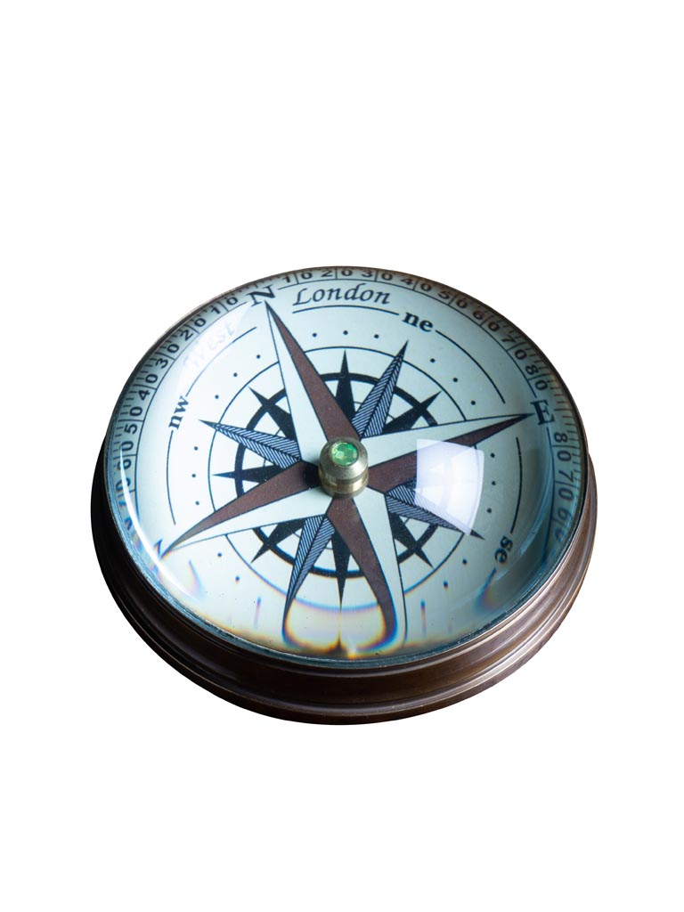 Convex dome compass - 2