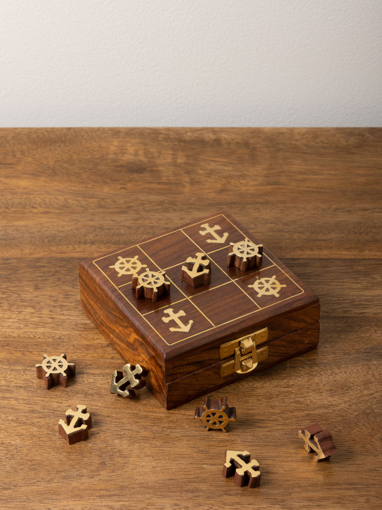 Tic Tac Toe in a sailor box - 1