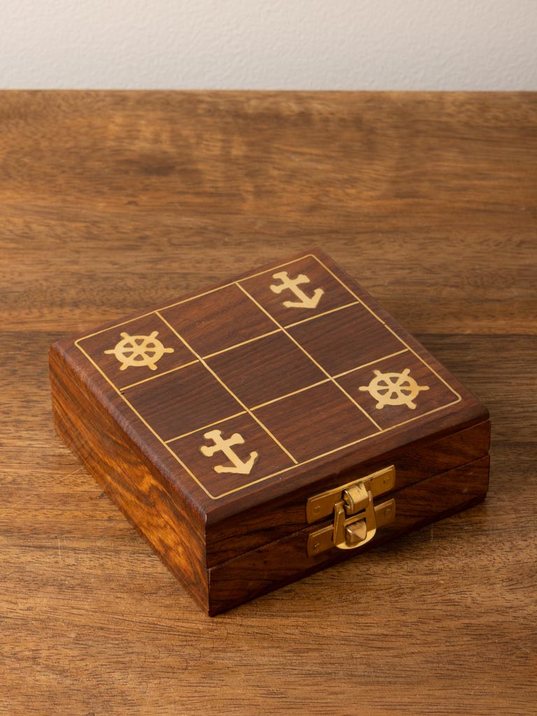 Tic Tac Toe in a sailor box - 3