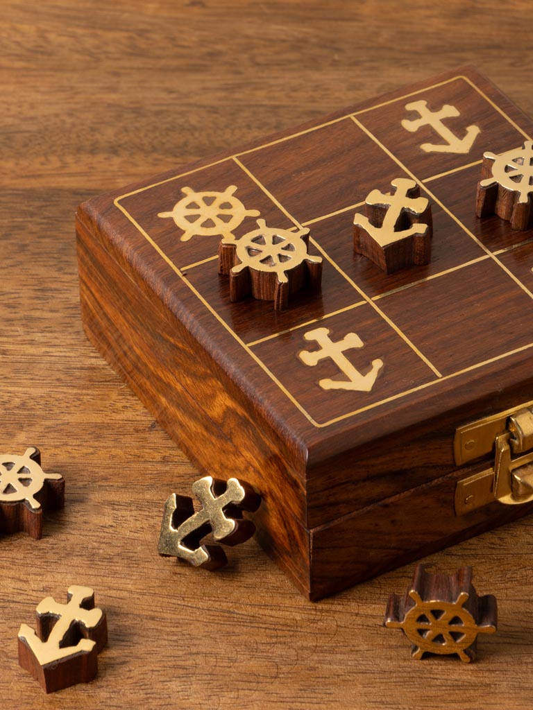 Tic Tac Toe in a sailor box - 5