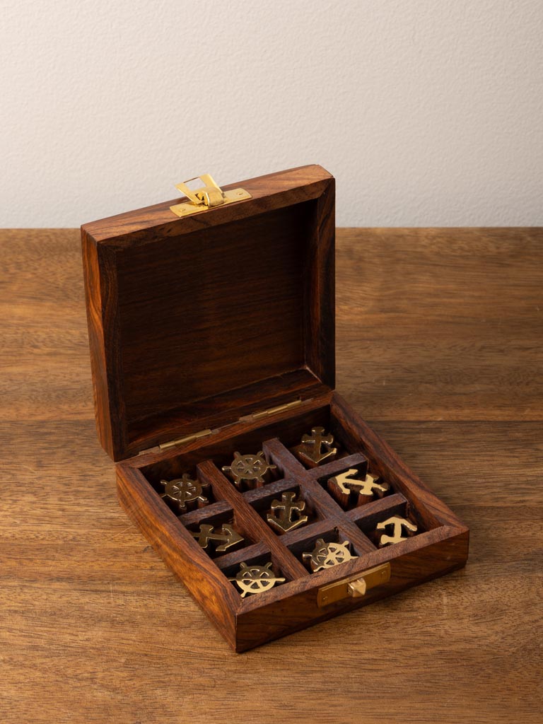 Tic Tac Toe in a sailor box - 6