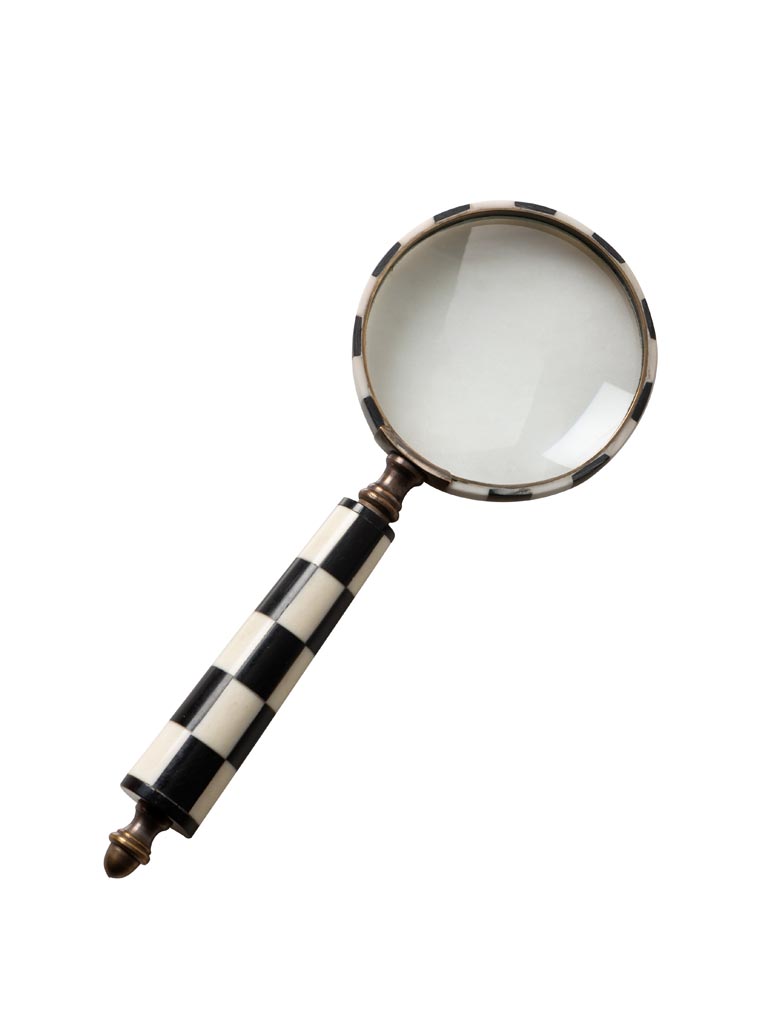 Magnifier black & white pattern - 2