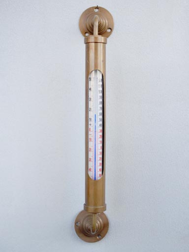 Wall thermometer