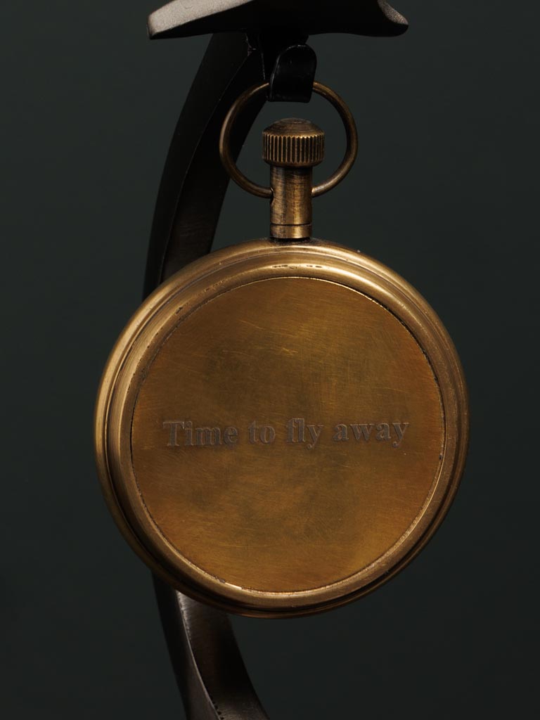 Horloge sur pied Time Flies - 3