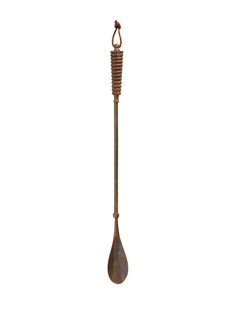 Shoehorn with wooden handle - 2