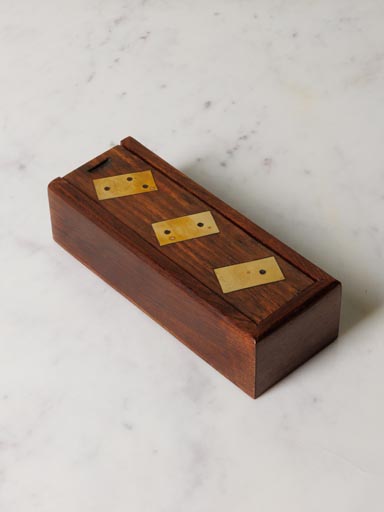 Wooden Domino box