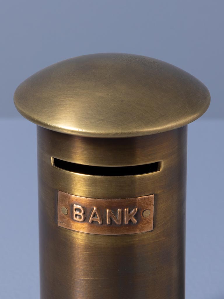 Tirelire laiton Bank - 4