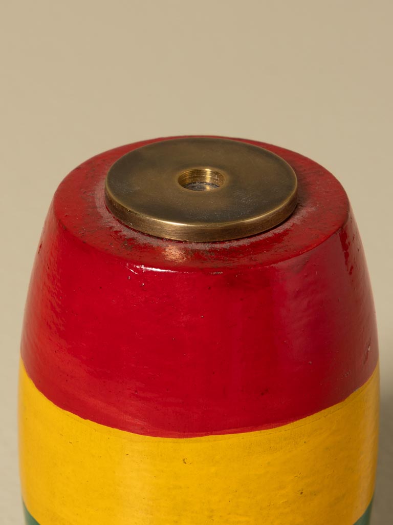 S/3 kaléidoscopes en bois coloré - 4