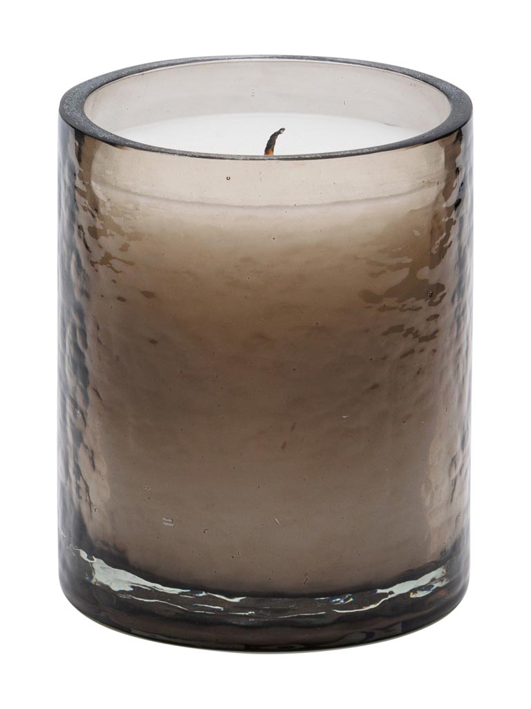 Small candle smoked glass - 2