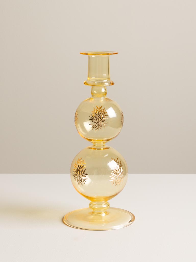 Snow yellow candlestick gold finish - 3