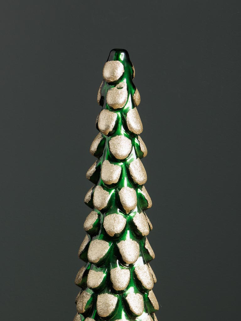 Large glass Xmas tree Apicius - 3
