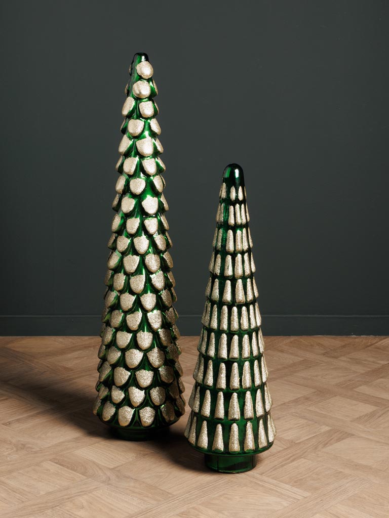 Large glass Xmas tree Apicius - 4