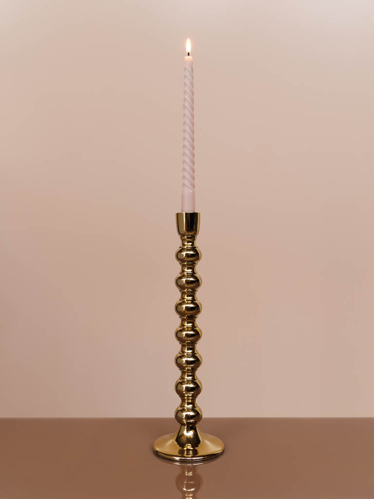 Large golden candlestick - 1