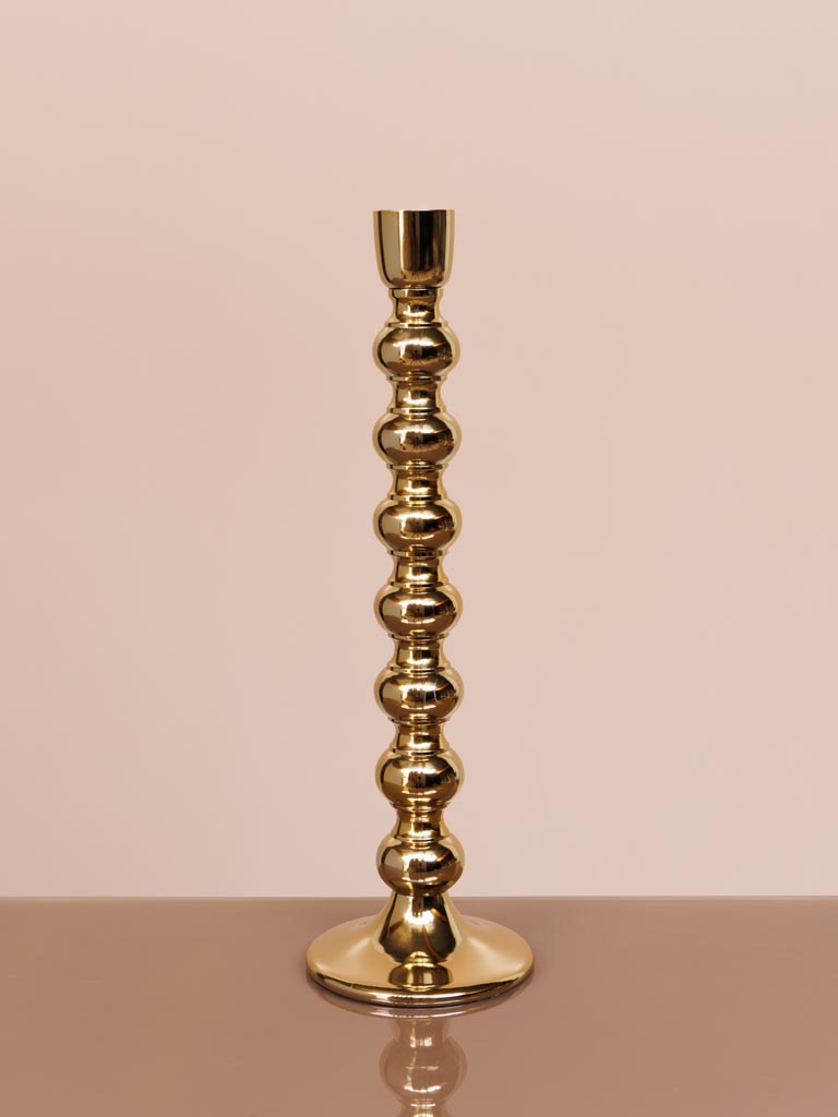 Large golden candlestick - 5